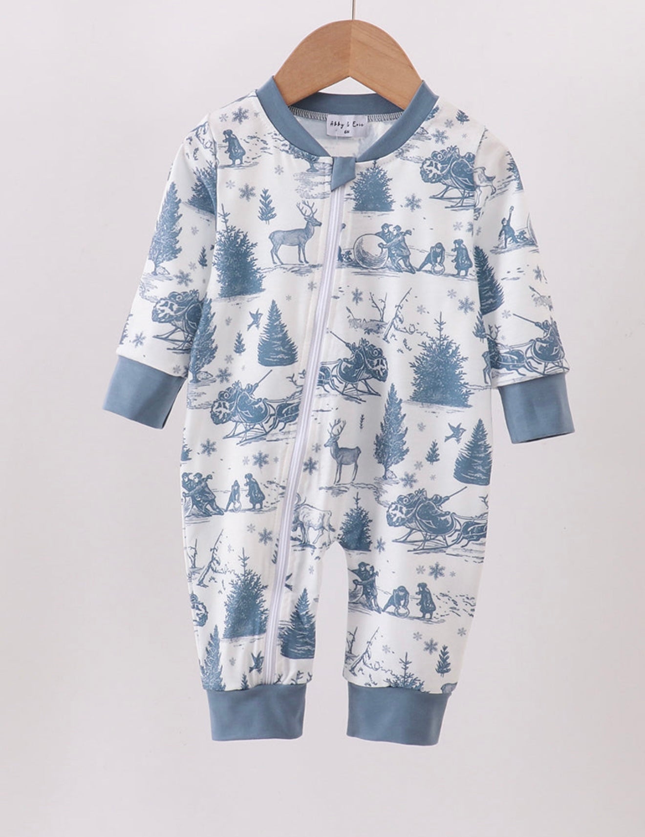 Winter Wonderland Boys Romper - LuLLabY LaNe