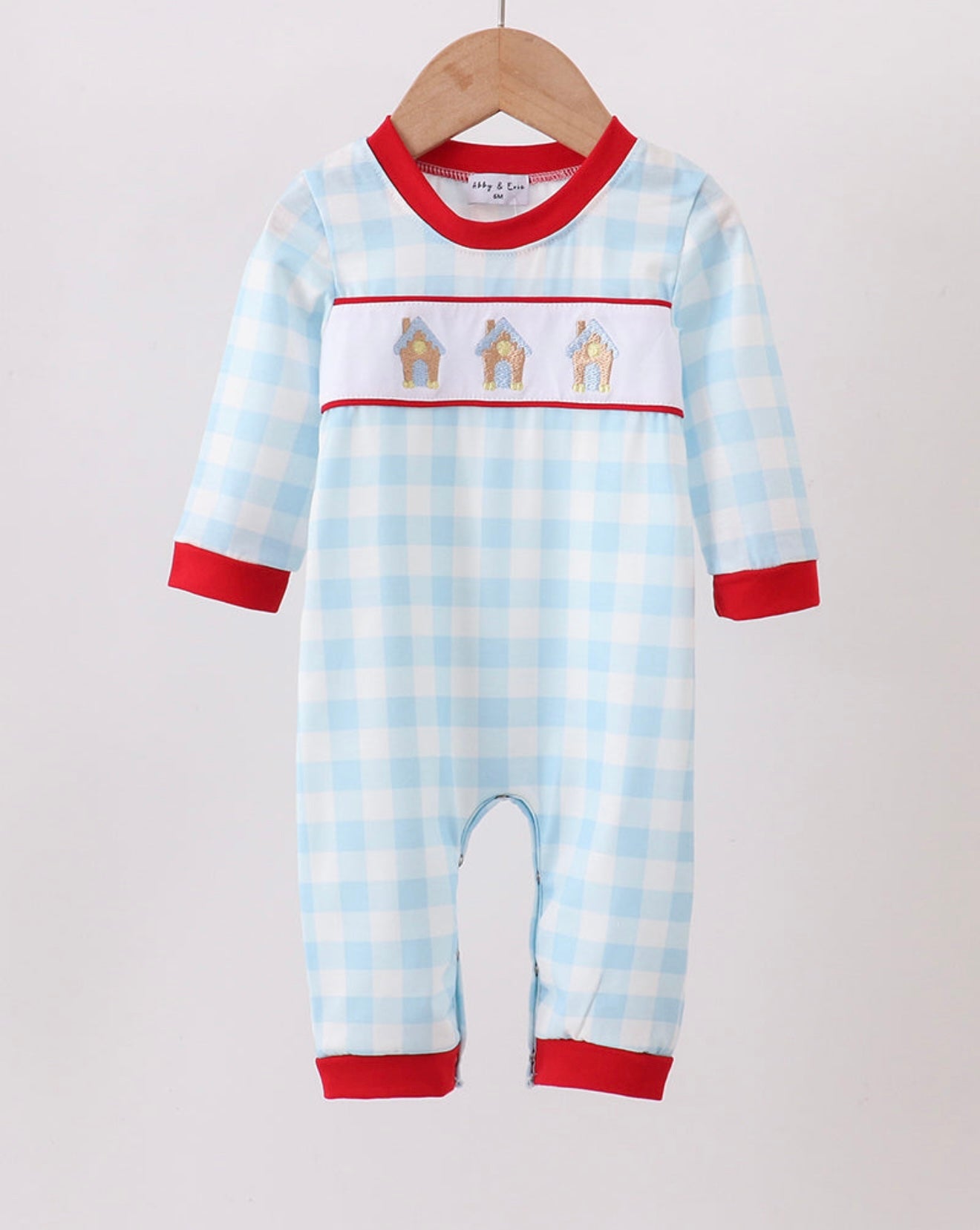 Gingerbread Boys Romper - LuLLabY LaNe