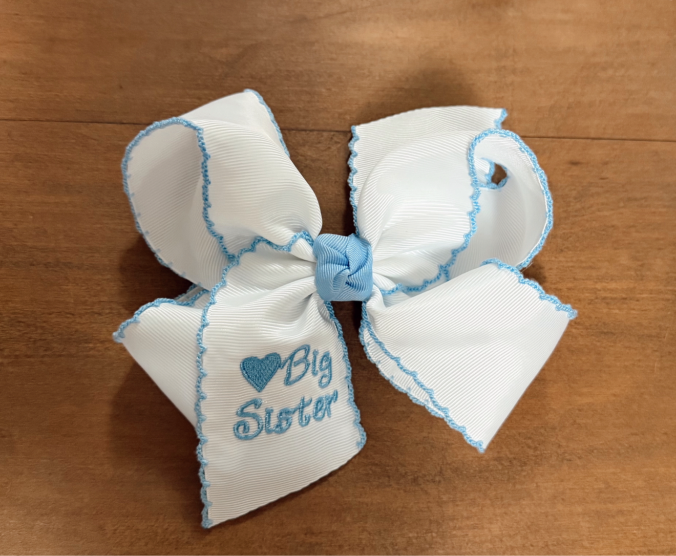 Big Sister Blue- Alligator Clip - LuLLabY LaNe