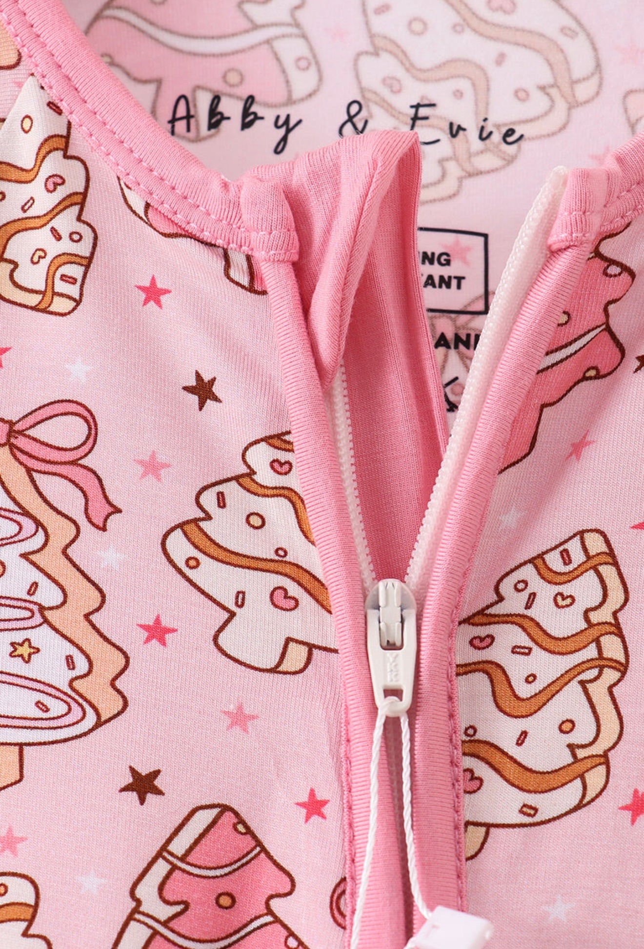 Pink Bows & Christmas Tree Onesie - LuLLabY LaNe