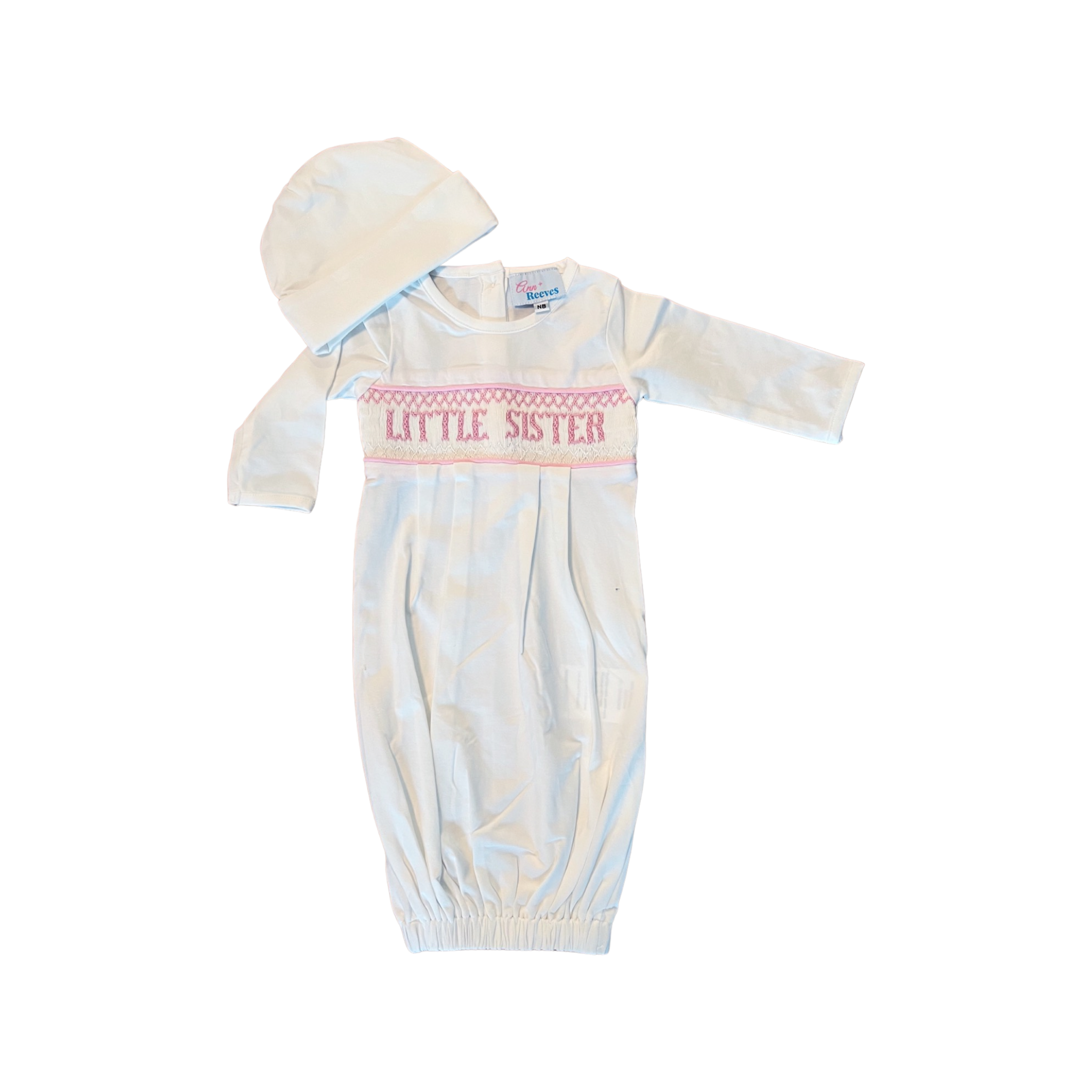 Little Sister - Gown and Cap - LuLLabY LaNe