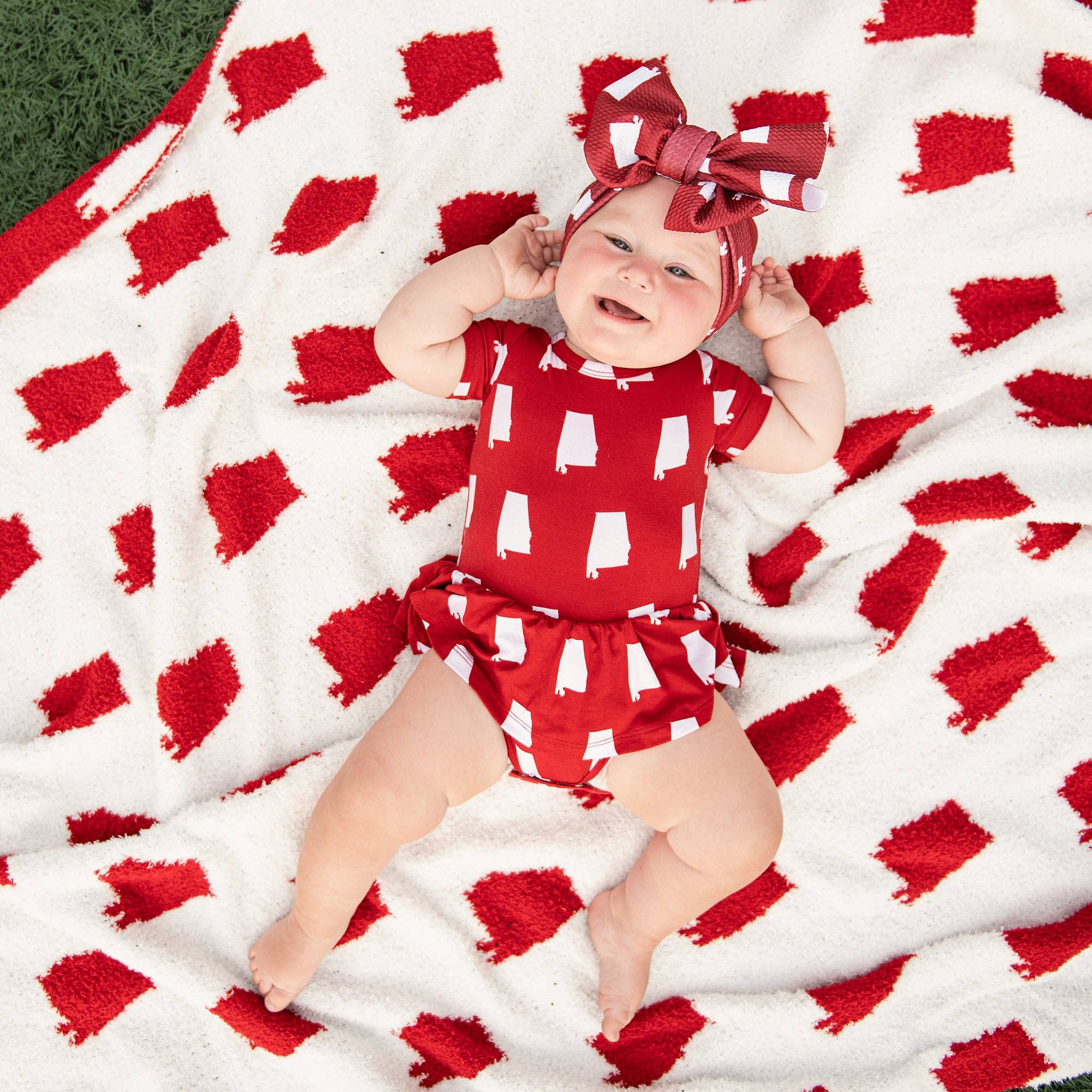Bamboo Bow Alabama Crimson - LuLLabY LaNe
