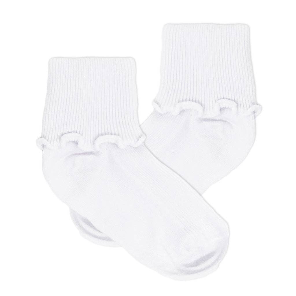 White Ripple Socks - LuLLabY LaNe
